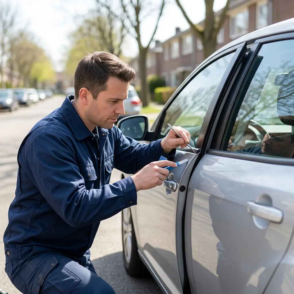 Comment réagir face à une porte de voiture bloquée ?