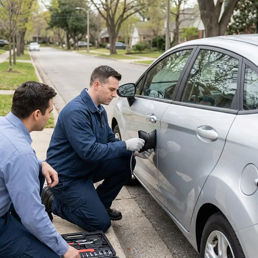Les bons réflexes en cas de clés enfermées dans la voiture