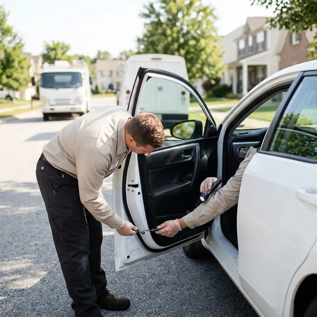 Comment se déroule l'ouverture de porte voiture à Champlan ?