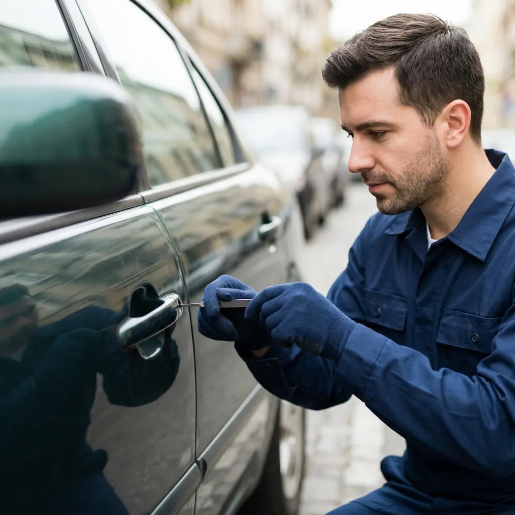 Comment se déroule l’intervention d’ouverture de porte voiture à Saint-Pierre-du-Perray ?