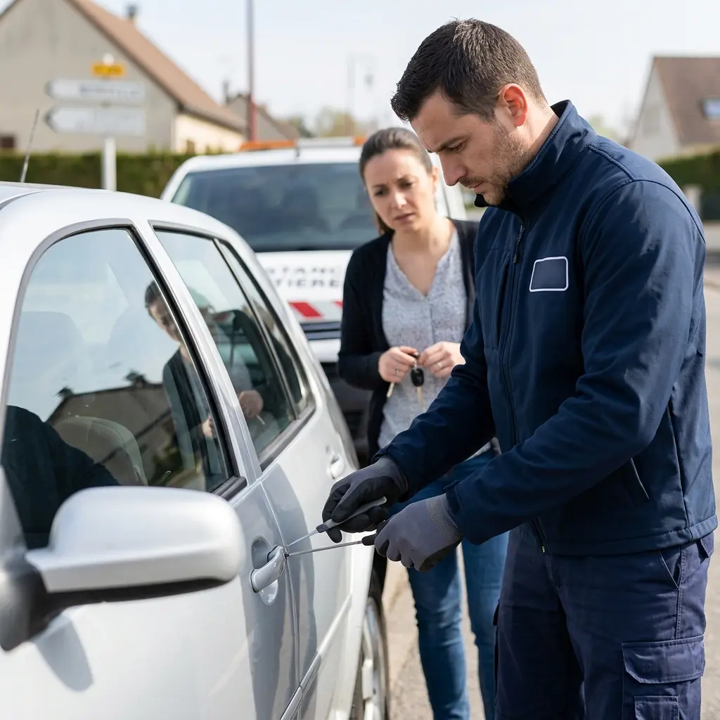 Comment nous ouvrons votre porte rapidement sans encombre sans surprises