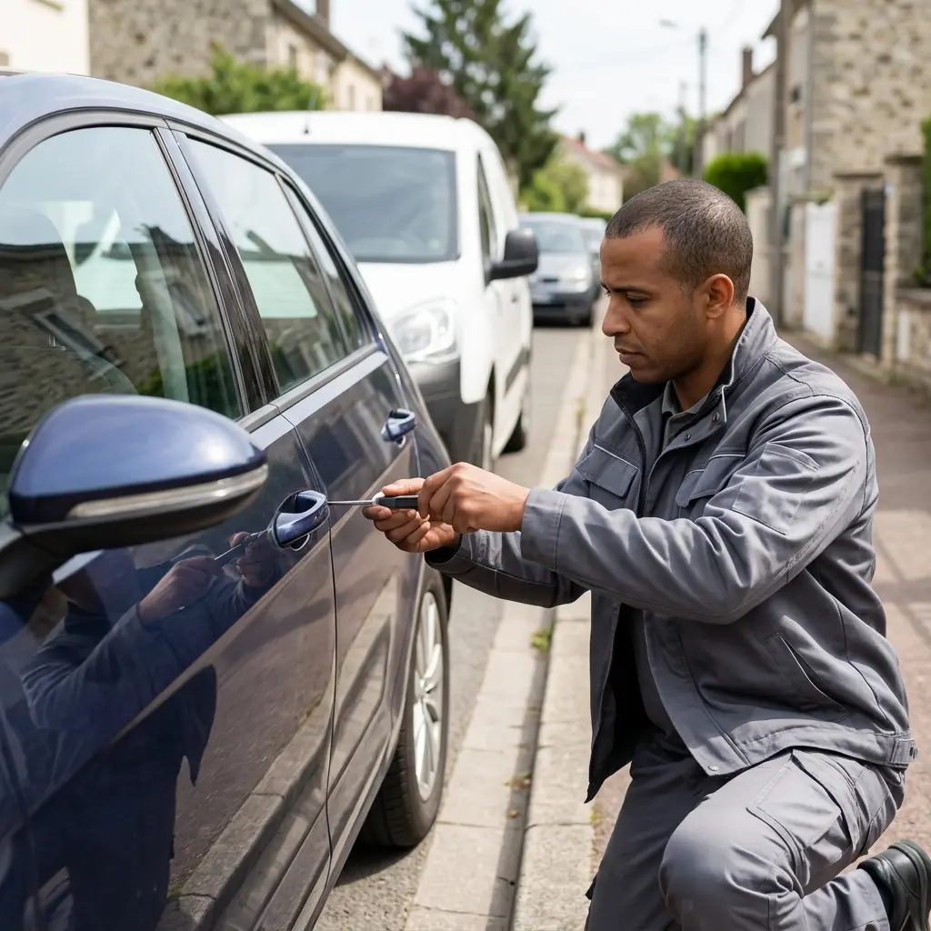 Comment se déroule l'ouverture de porte voiture à Wissous ?