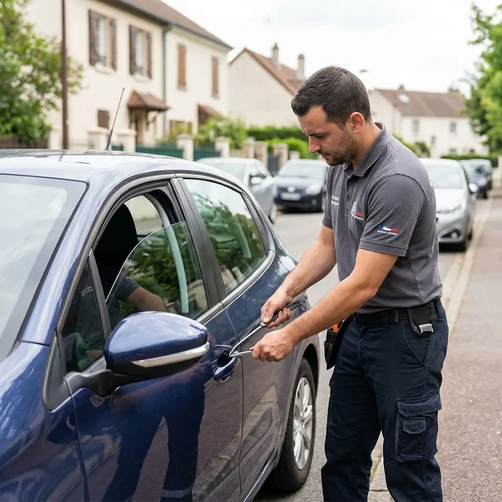 Comment se déroule l’intervention d’ouverture porte à Morangis ?