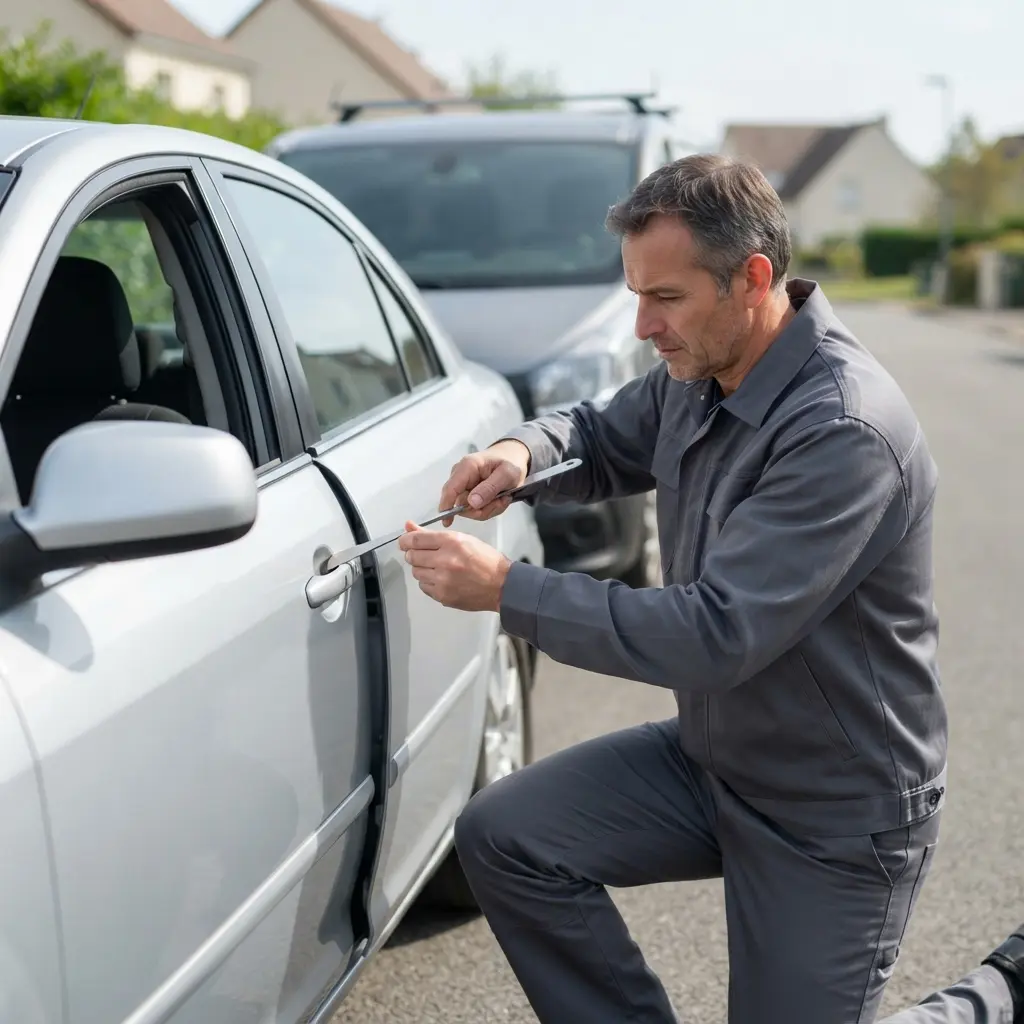 Comment se déroule l'ouverture de porte voiture à Marcoussis ?