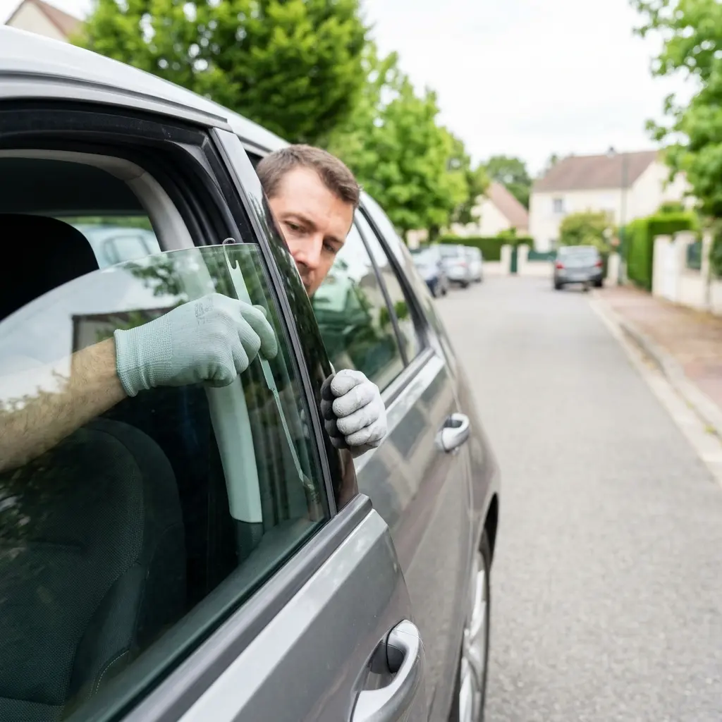 Comment se déroule l'ouverture de porte voiture à Mérévillois ?