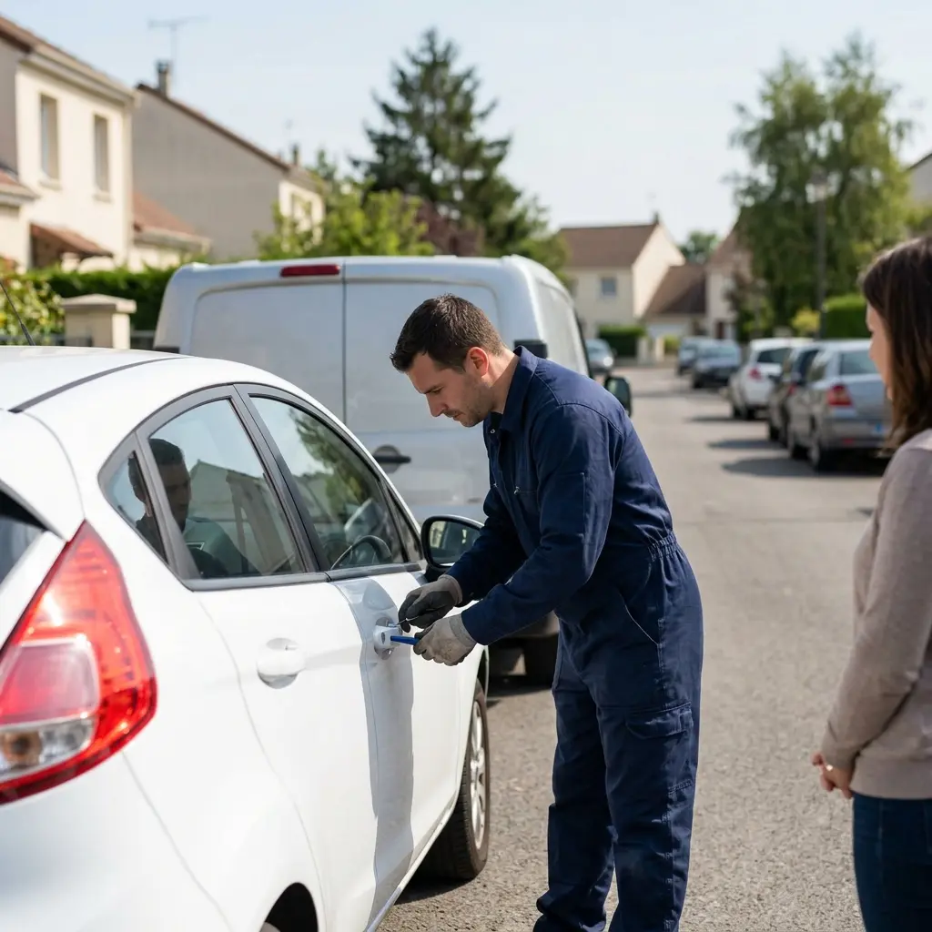 Les bons réflexes en cas de clés enfermées dans le véhicule
