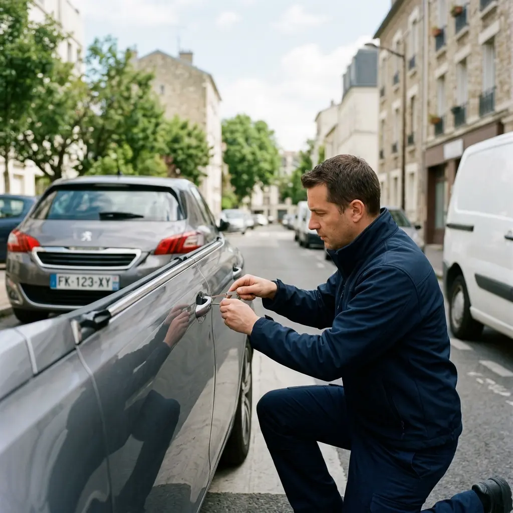 Comment se déroule l'ouverture de porte voiture à Clichy ?