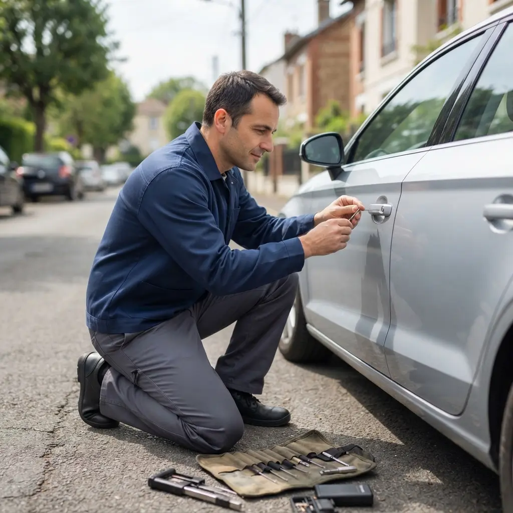 Comment se déroule l'ouverture de porte voiture à Antony ?