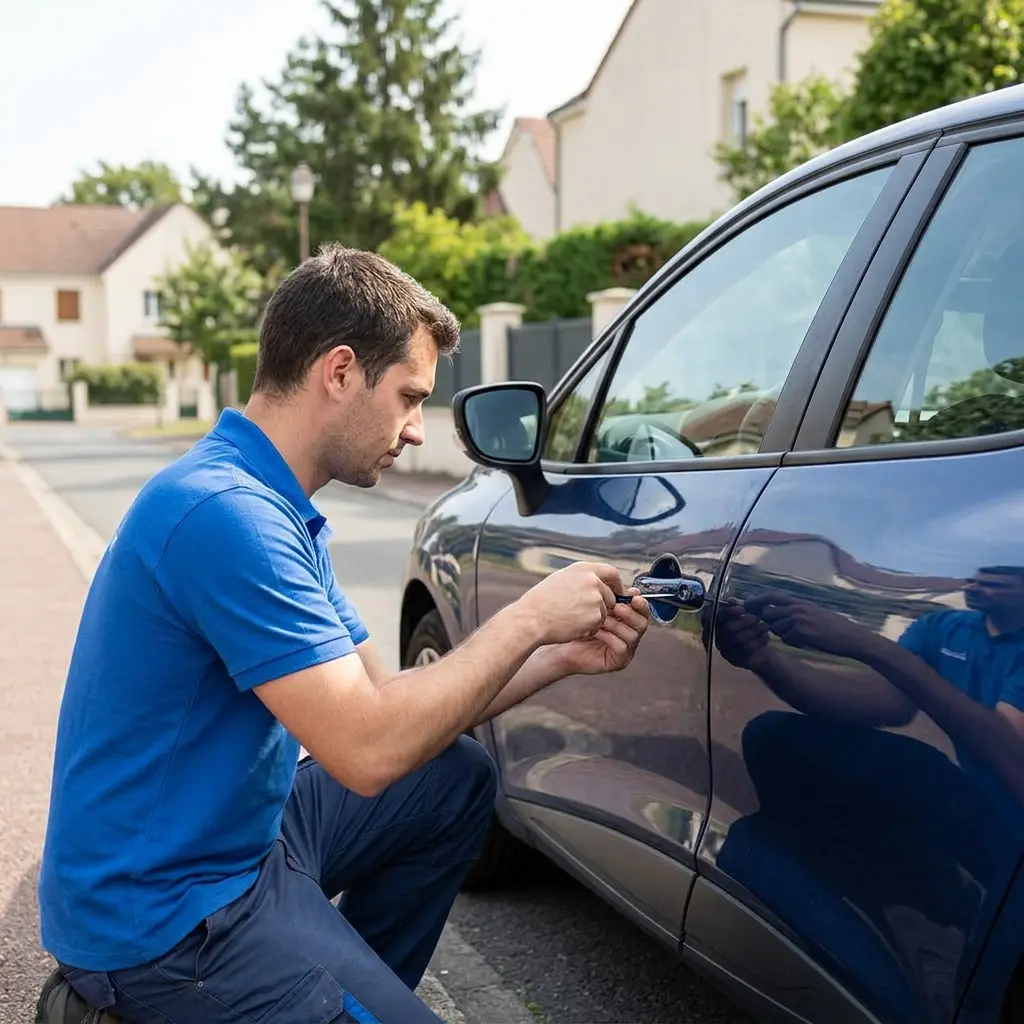 Les bons réflexes en cas de clés enfermées dans l'auto