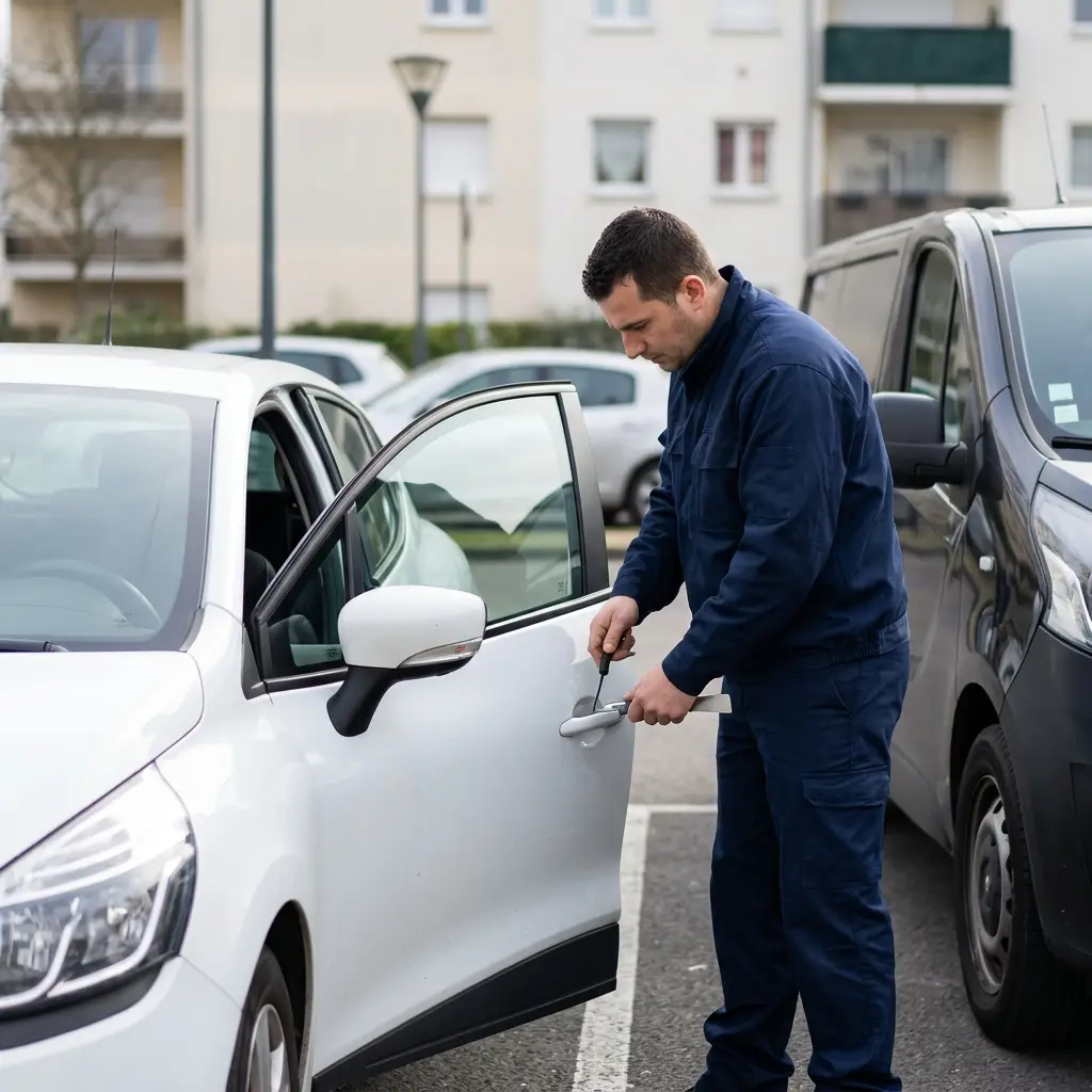 Comment se déroule l'ouverture de porte voiture à Bois-Colombes ?