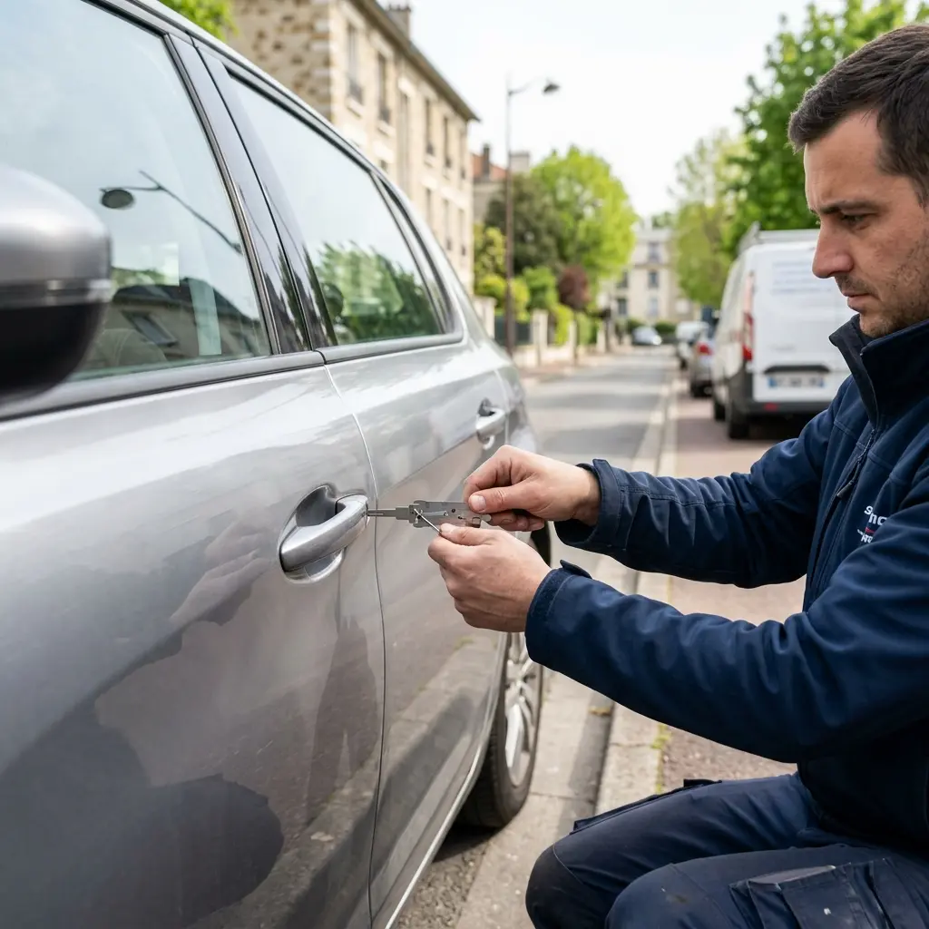 Comment se déroule l'ouverture de porte voiture à Chaville ?