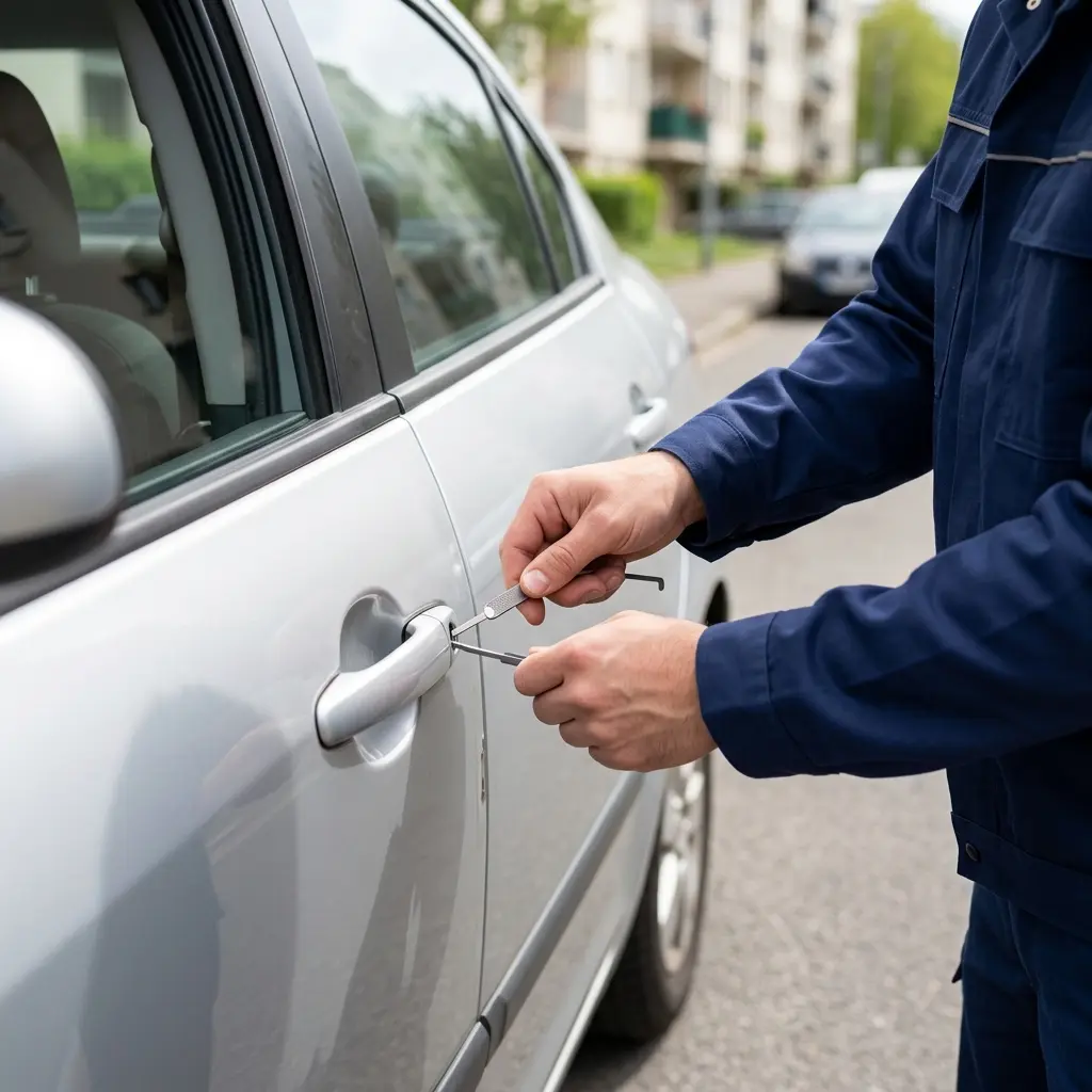 Comment se déroule l'ouverture de porte voiture à Courneuve ?