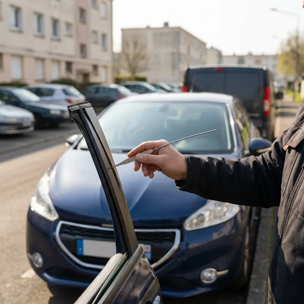 Comment réagir face à une portière verrouillée à Montfermeil ?