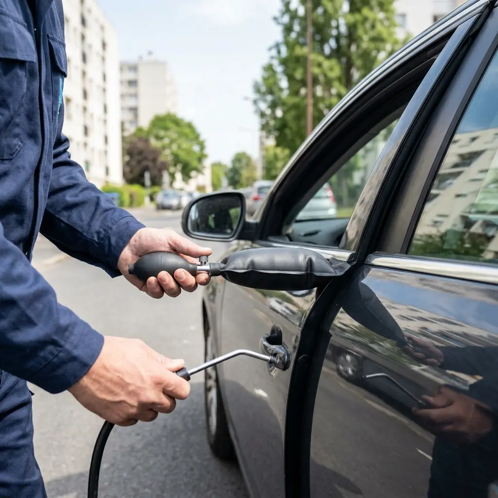 Les gestes à adopter face à une porte verrouillée