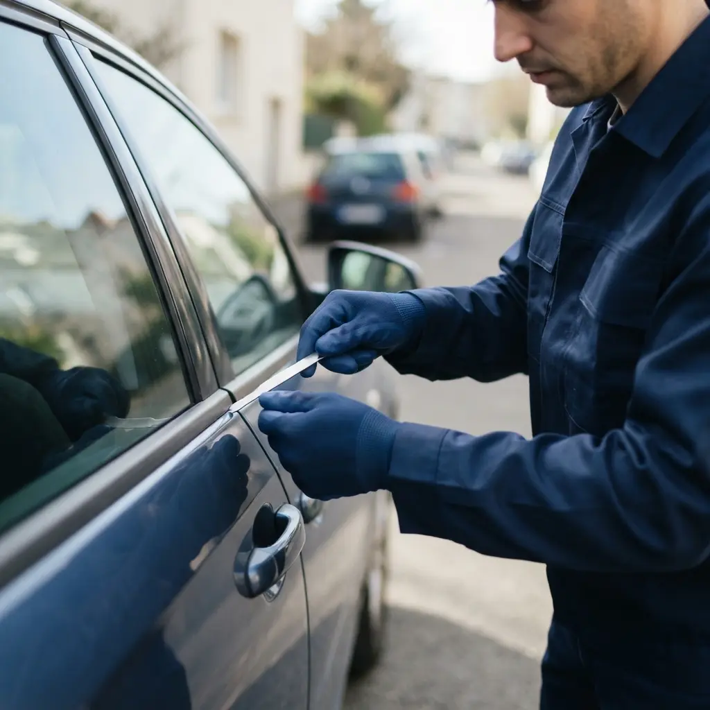Les bons réflexes en cas de clés enfermées dans la voiture