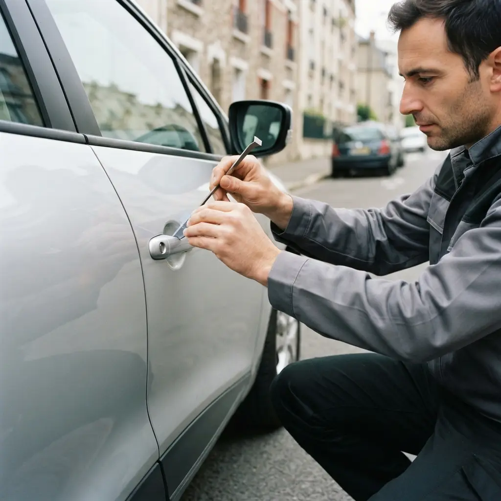 Un déverrouillage technique et sans risque pour votre carrosserie