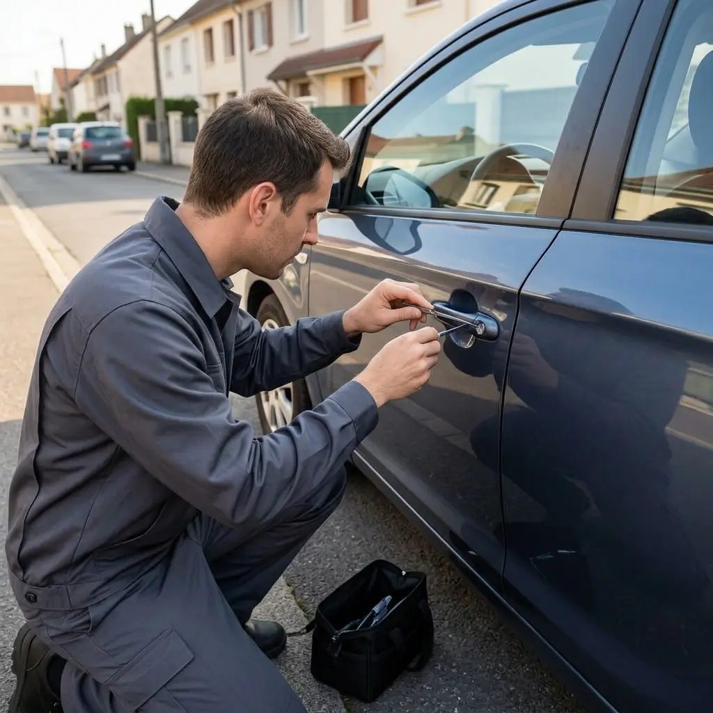 Comment se déroule l'ouverture de porte voiture à Domont ?