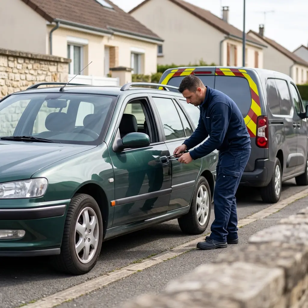 Prévention et bons réflexes à Ézanville pour éviter les blocages de porte voiture