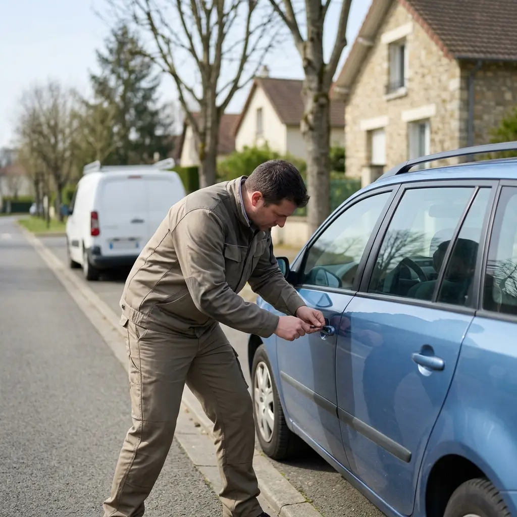 Comment se déroule l'ouverture de porte voiture à Vémars ?