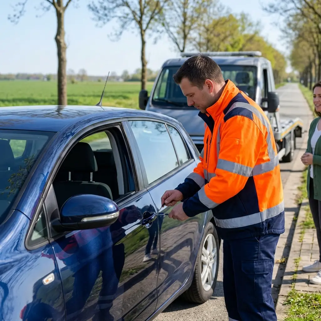 Comment réagir face à une portière bloquée à Presles