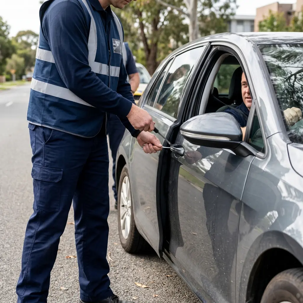 Comment se déroule l'ouverture de porte voiture à Presles ?