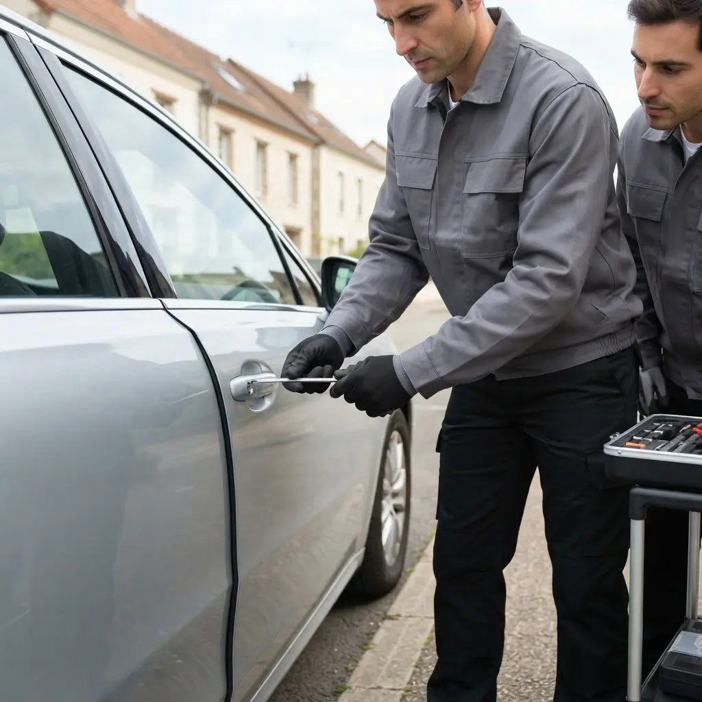 Comment se déroule l'ouverture de porte voiture à Parmain ?