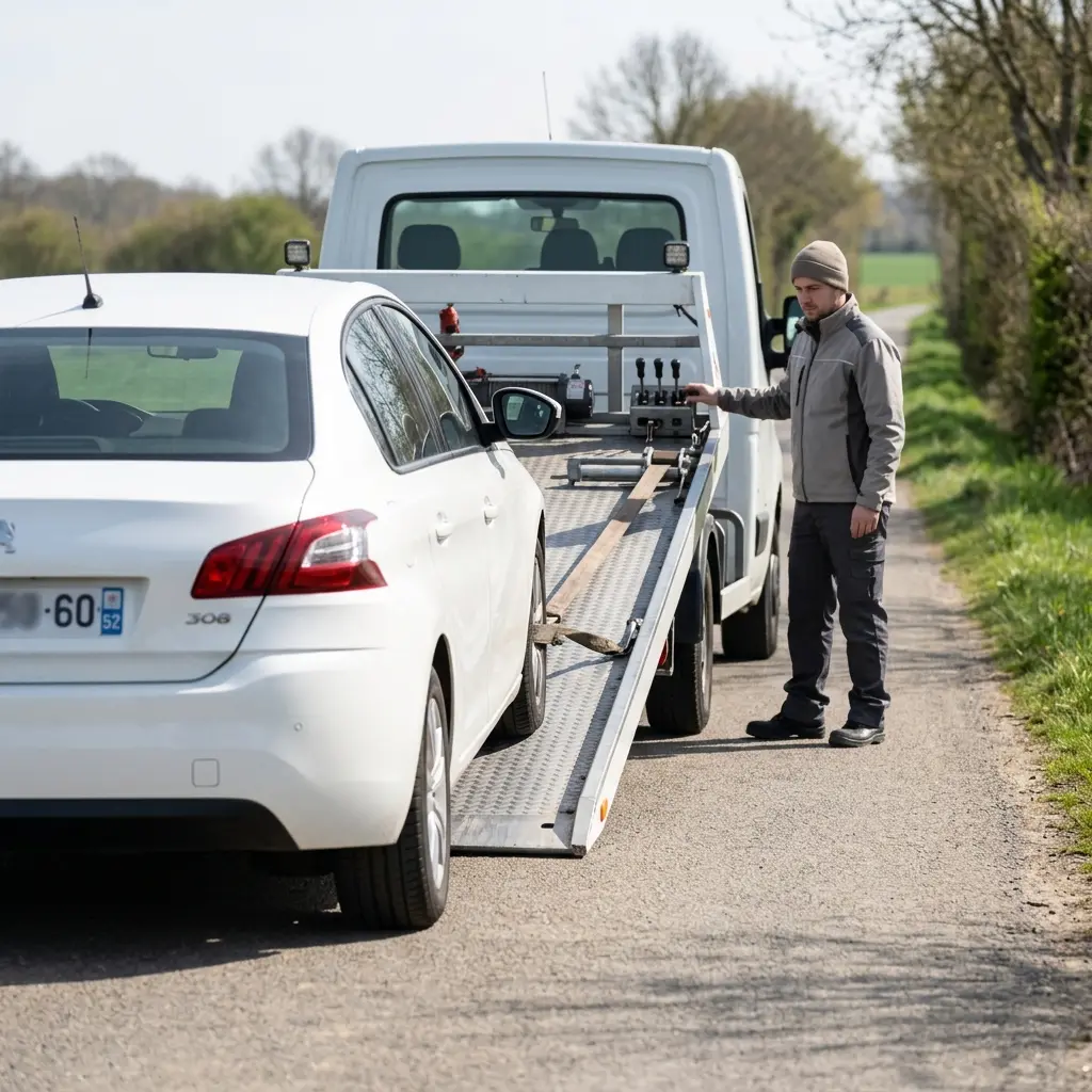 Besoin d'un remorquage rapide à Chapelle-en-Serval ?