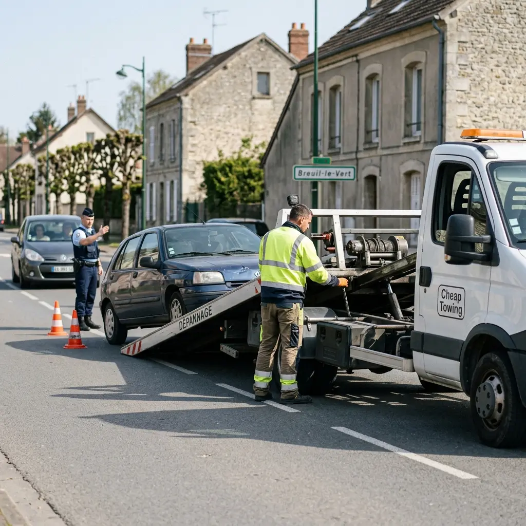 Besoin d'un remorquage rapide à Breuil-le-Vert ?