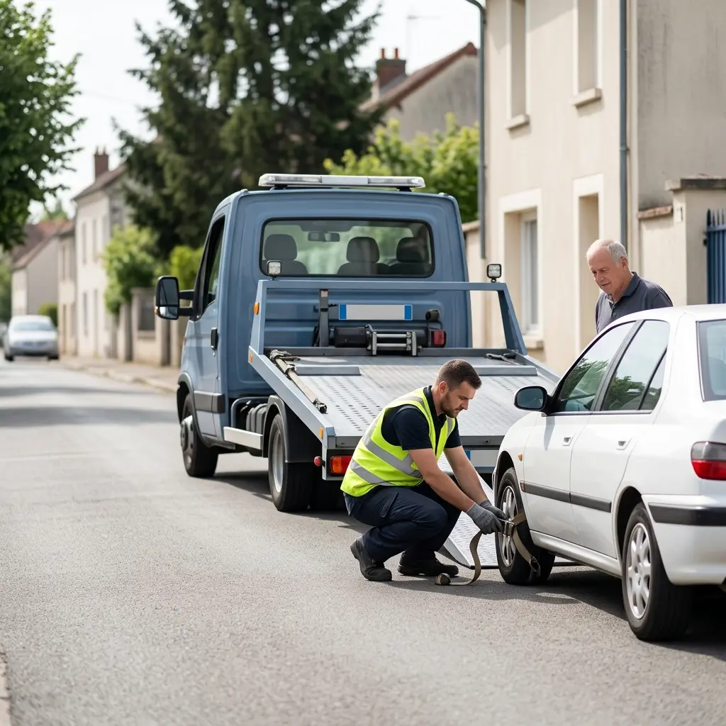 Les bons gestes pour faciliter le remorquage à Boran-sur-Oise