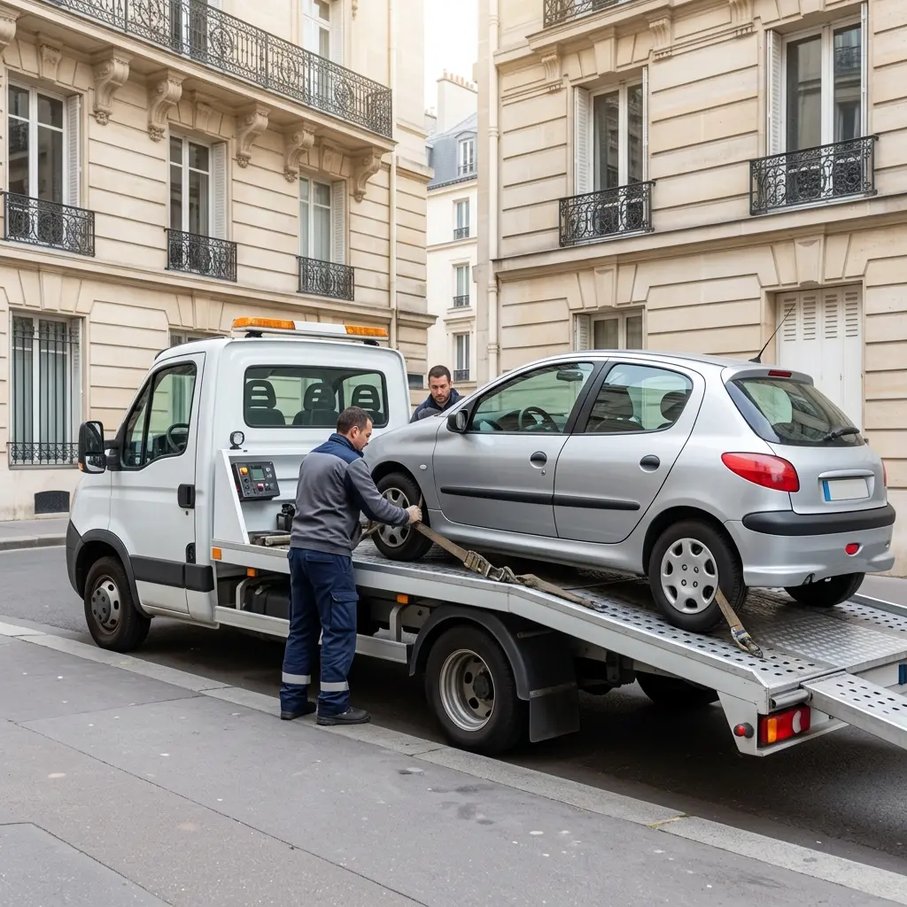 Notre méthode de remorquage et de dépannage à Paris 6