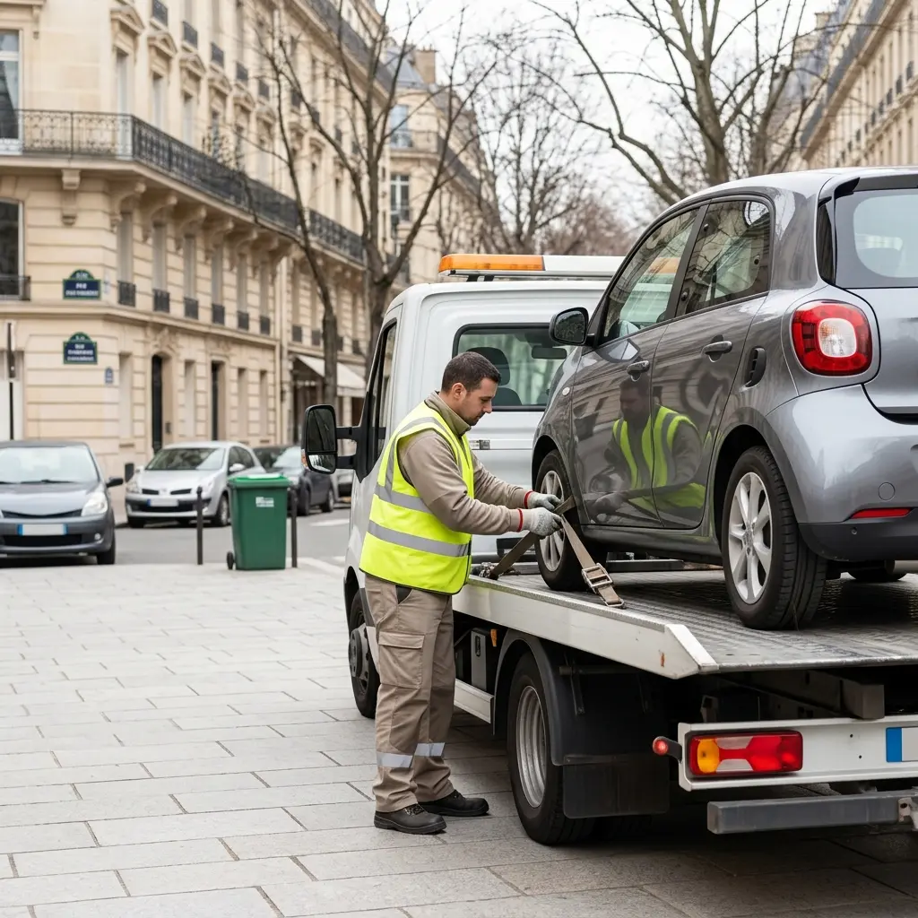 Comment réagir face à une panne automobile à Paris 8e