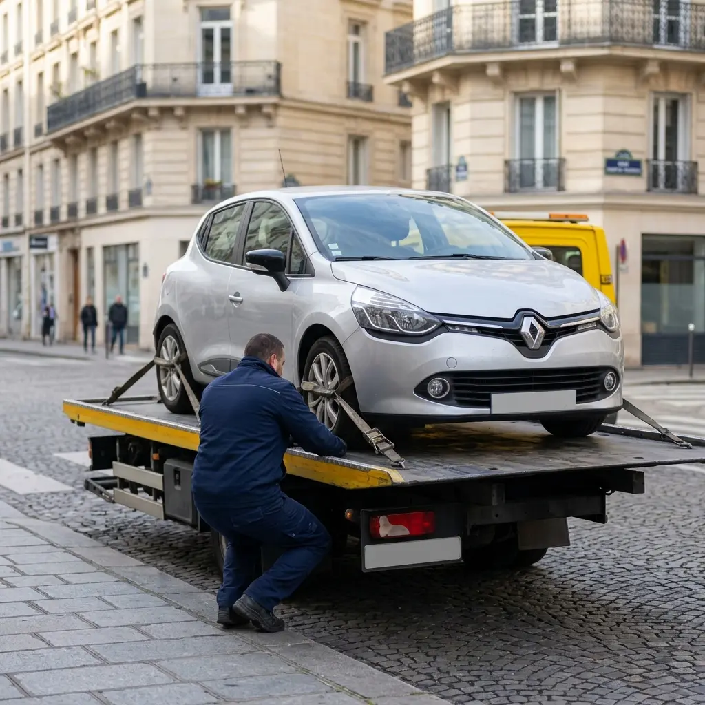 Comment se déroule le remorquage à Paris 8e ?