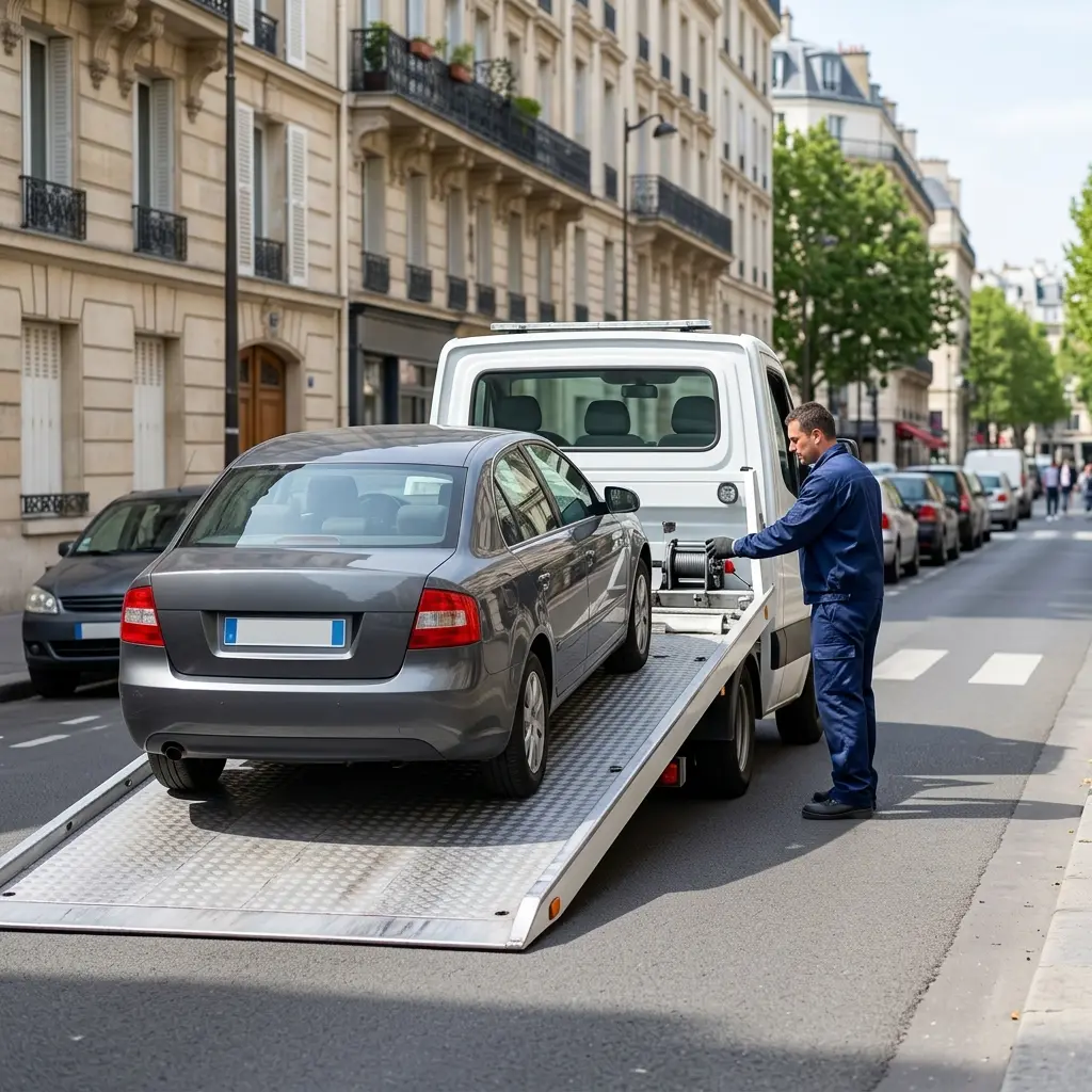 Votre véhicule est en sécurité avec notre équipe de remorquage à Paris 19