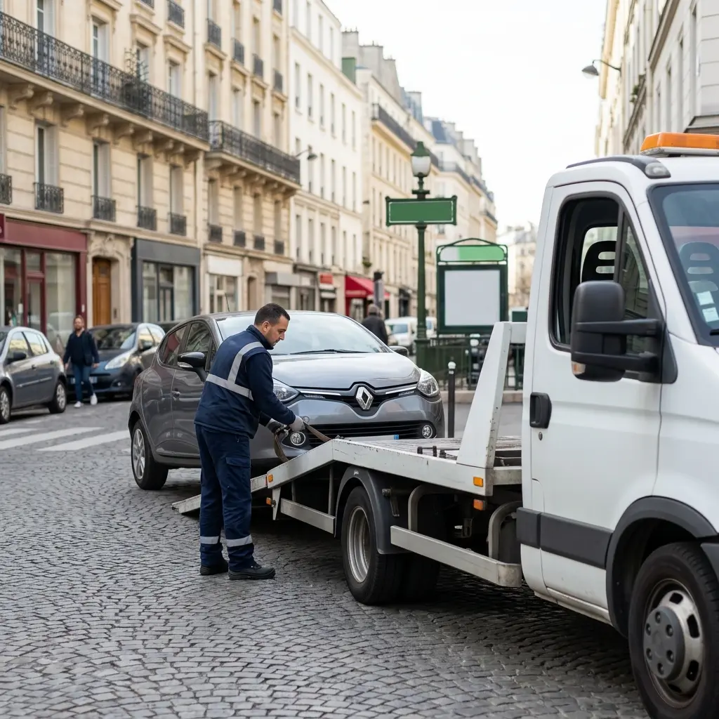 Remorquage pas cher Paris 20 (75020)