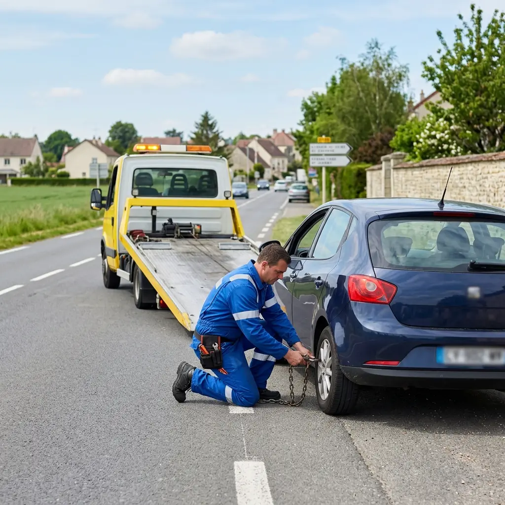 Les gestes essentiels pour faciliter le remorquage à Livry-sur-Seine