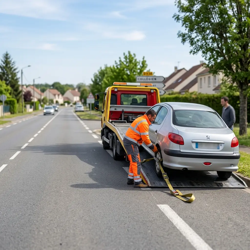 Précautions lors d'une panne auto