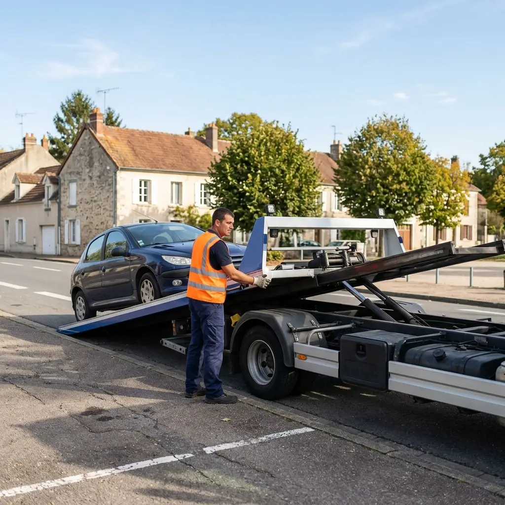 Remorquage pas cher Nemours (77140)