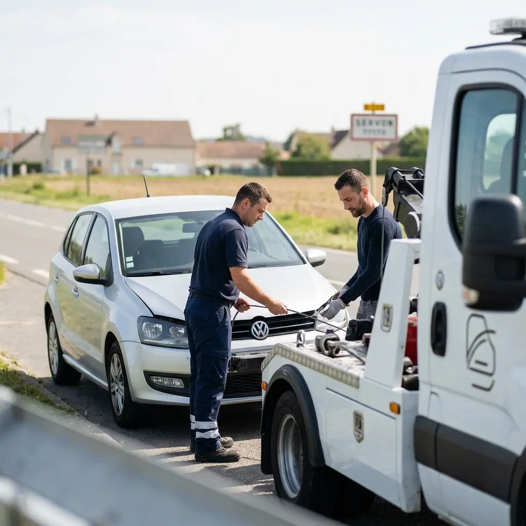 Comment se déroule l'intervention à Servon ?