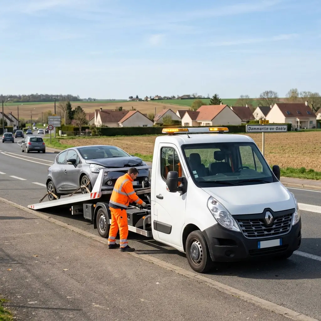 Comment se déroule l'intervention à Dammartin-en-Goële ?