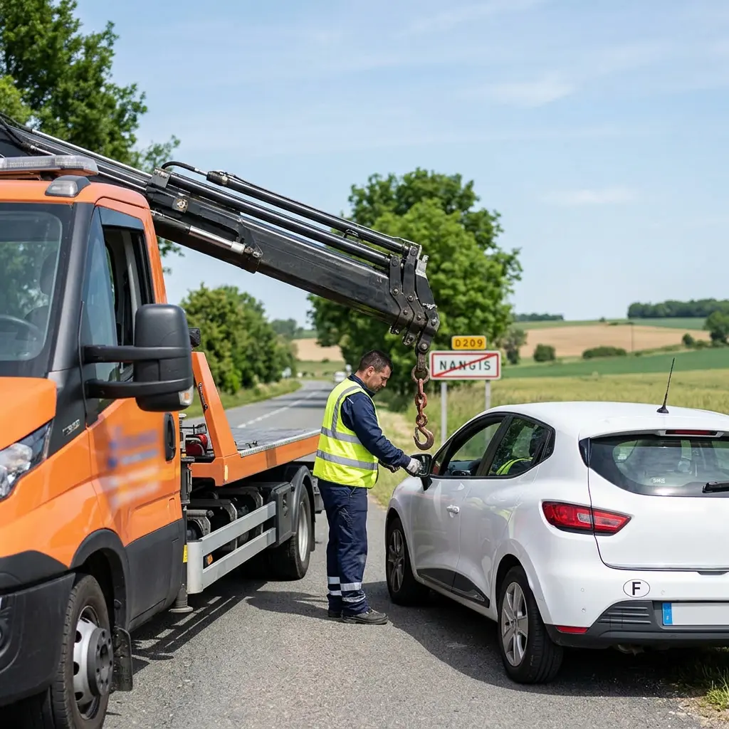 Remorquage pas cher Nangis (77370)