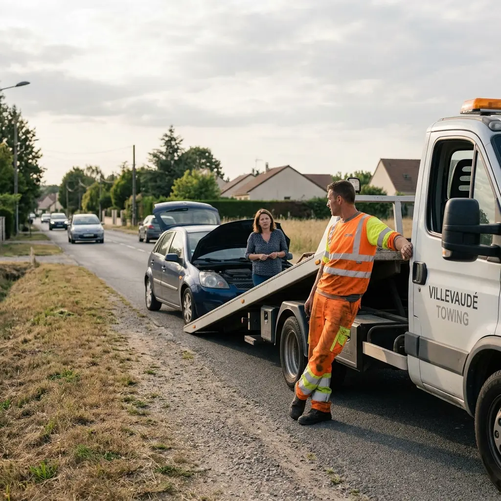 Besoin d'un remorquage rapide à Villevaudé ?