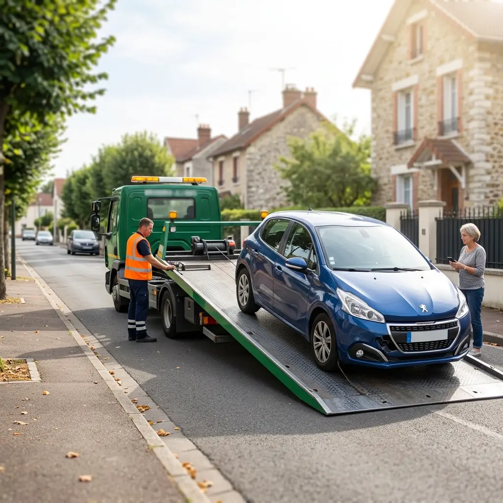 Comment votre remorquage se déroule à Trilport, étape par étape ?