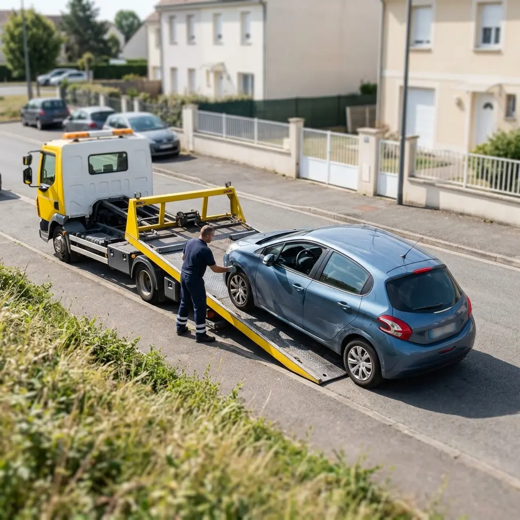 Comment se déroule le remorquage de votre voiture à Serris ?