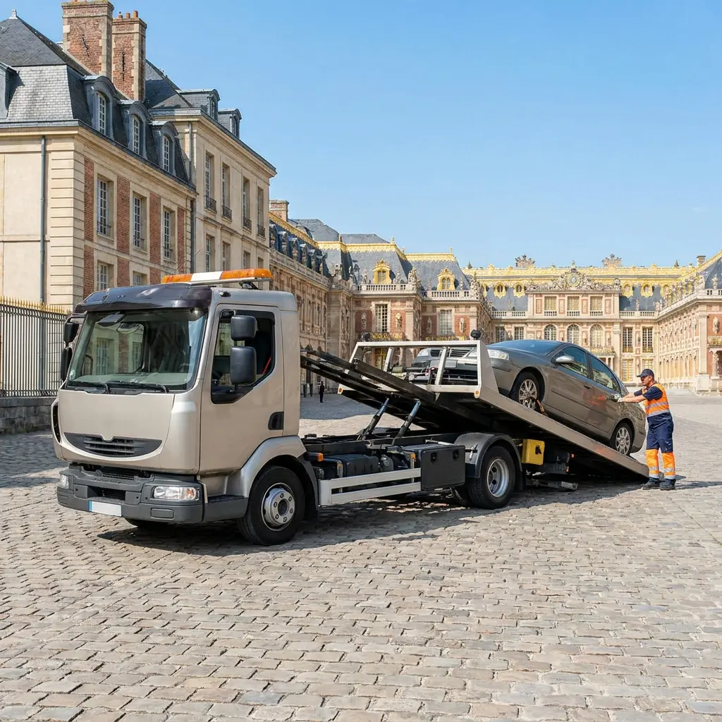 Besoin d'un remorquage rapide à Versailles ?