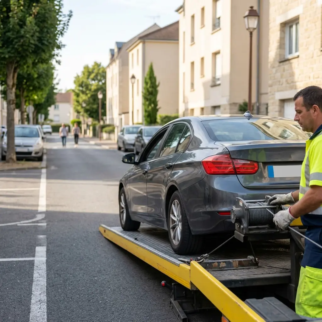 Intervention urgente de remorquage à Achères ?