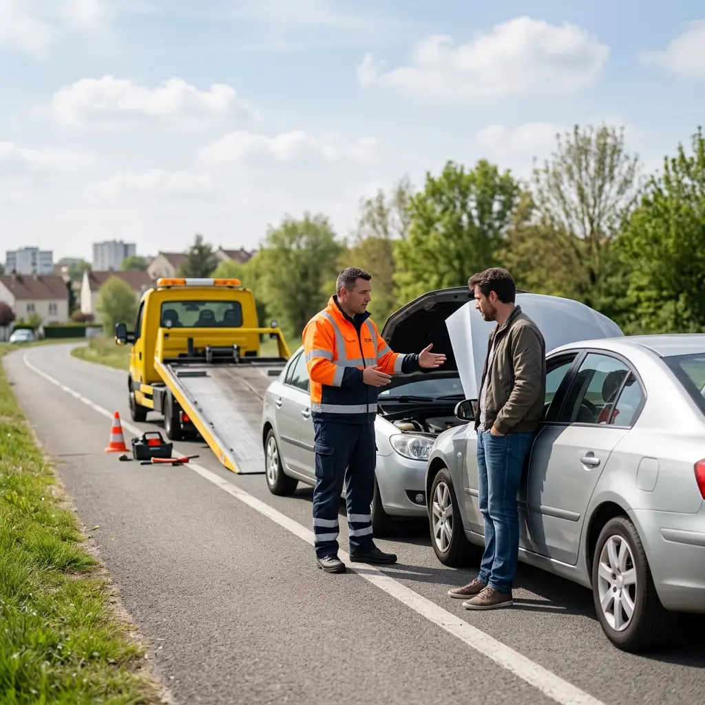 Comment se déroule un remorquage pas cher à Achères ?