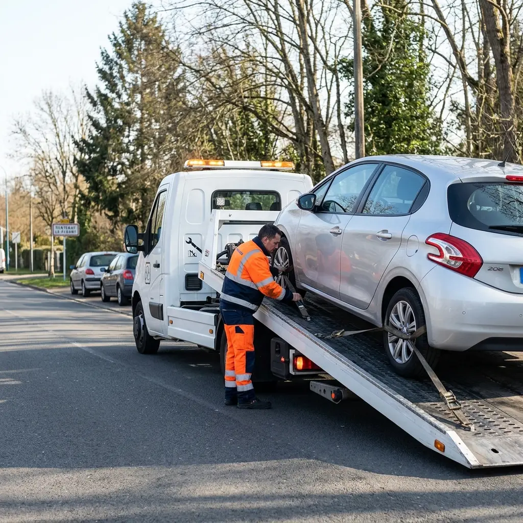 Comment réagir en attendant la dépanneuse à Fontenay-le-Fleury ?