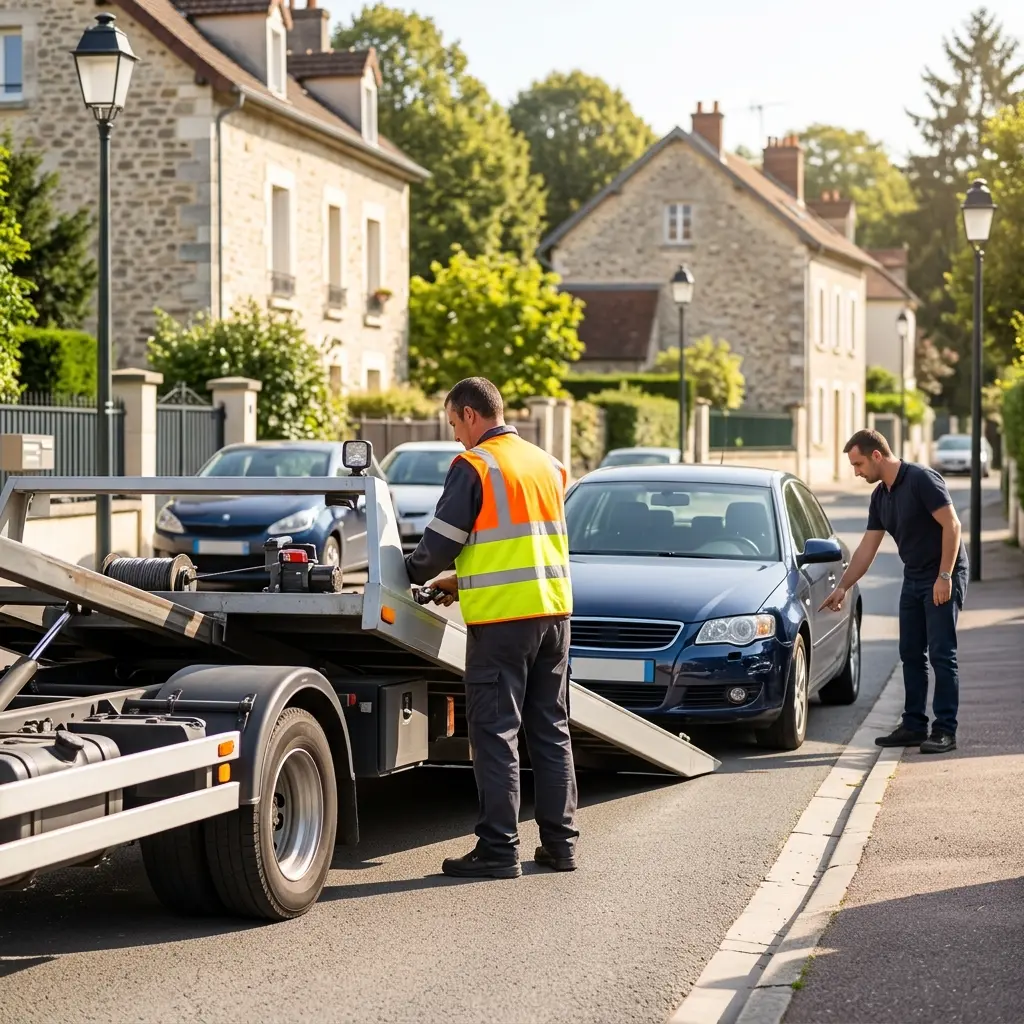 Comment se déroule l'intervention à Louveciennes ?