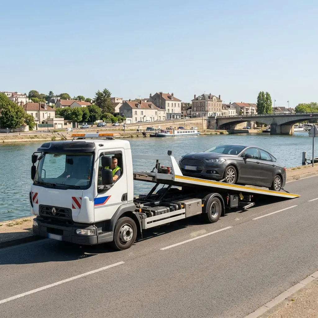 Comment se déroule l'intervention à Conflans-Sainte-Honorine ?