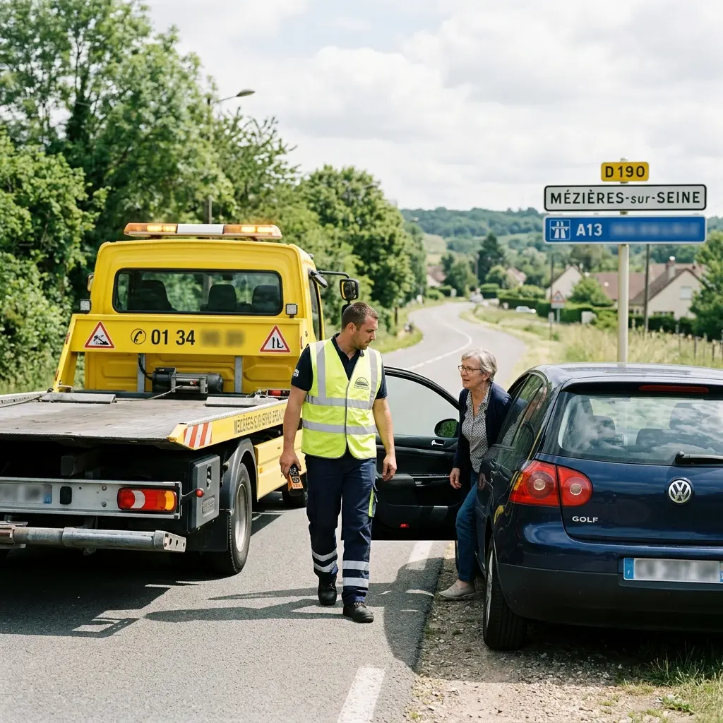 Besoin d'un remorquage rapide à Mézières-sur-Seine ?